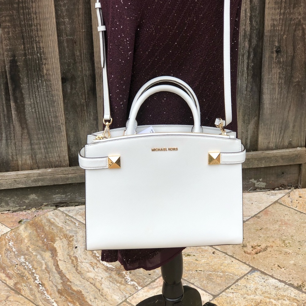 NWT Michael Kors md Karla Satchel&wallet - Picture 7 of 7